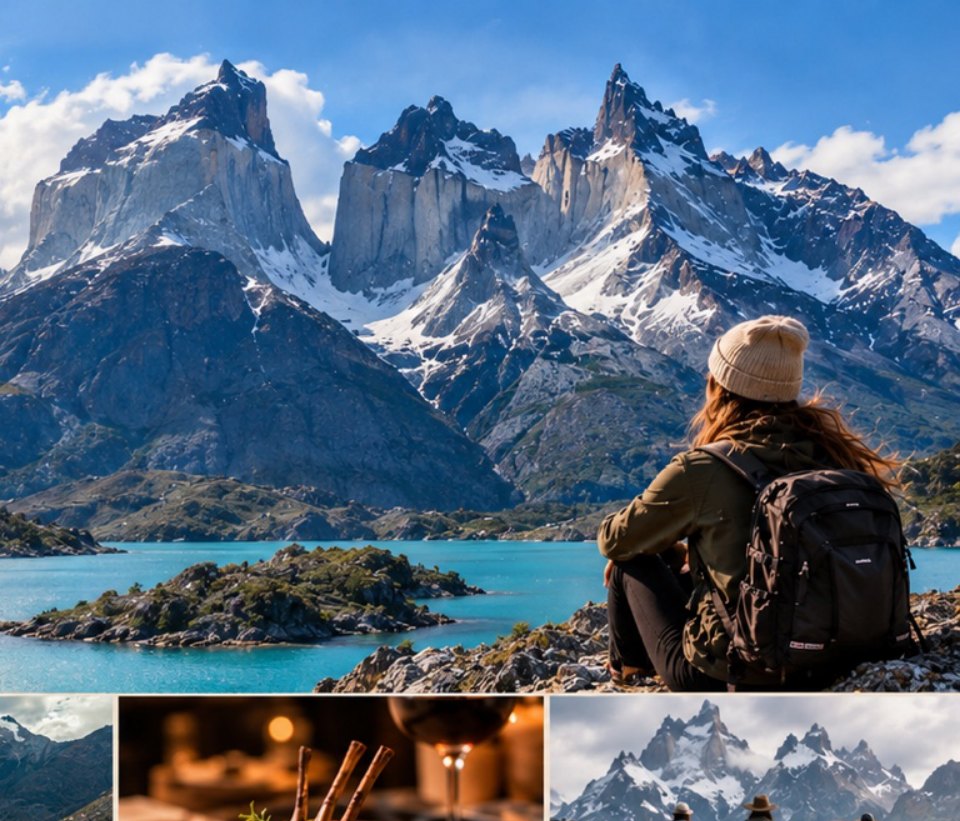 Real landscape photograph from Chakana presentation, Patagonia